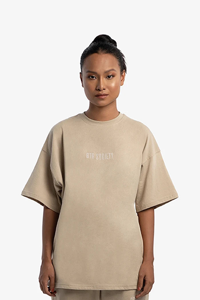 Classic T-Shirt in Pebble